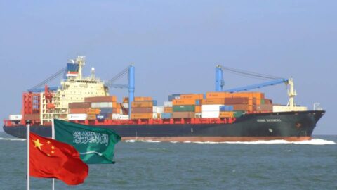الشحن من الصين إلى السعودية