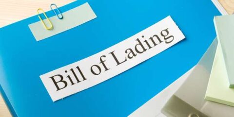 Things to think about before signing a bill of lading